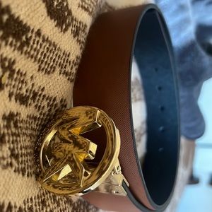 Reversible Michael Kors belt for women